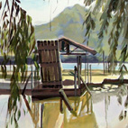 Molo Lago di Fimon