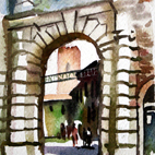 Teatro Olimpico - acquarello