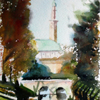 Basilica Palladiana - acquarello